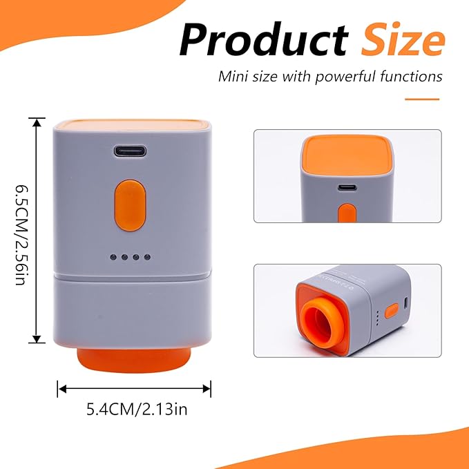 Fast-Charging Wireless Pump and 18 Pack Vacuum Compression Storage Bags,Multi-Size Combo 70% Space Saving for Clothing, Bedding & Seasonal Storage & Space Saver for Luggage