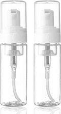 Foam Pump Bottle - SOTICA 2PCS 7OZ Foam Bottle Dispenser Transparent Foaming Soap Dispenser Empty Travel Pump Bottle for Refillable Cosmetic Pump Dispensers