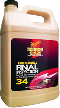 Meguiar's Professional Final Inspection Mist & Wipe M3401 - Quickly and Gently Remove Prints, Dust, and Smudges Leaving a Showroom Quality Shine - Safe as a Clay Bar Lubricant, 128 Oz, 1 Gallon