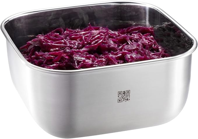 Gefu PROVIDO Food Storage Container 1800 ml Square Cold and Heat Resistant Intelligent Storage Control via App