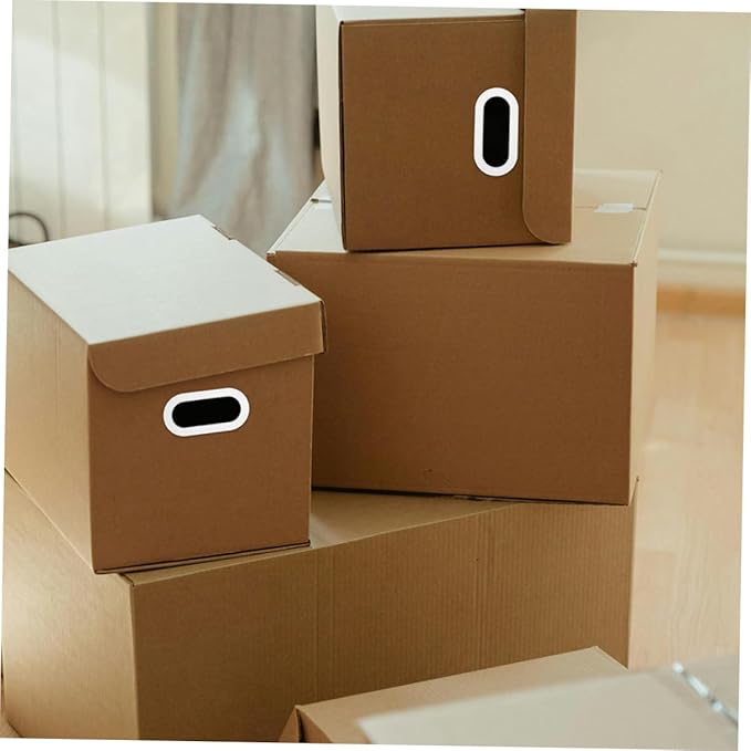 OUNONA 10pcs Heavy Duty Plastic Handles for Moving Boxes Sturdy Cardboard Box Straps Reinforced Grip for Storage and Moving Supplies