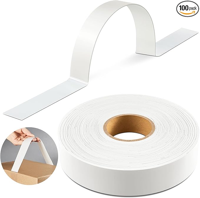 Frienda 100 Pcs 30 Pounds Carry Load Adhesive Carry Handle Plastic and Foam Self Adhesion Carrying Handle Strap Heavy Duty Package for Boxes and Bags Packing Grip Moving Lifting Carrying