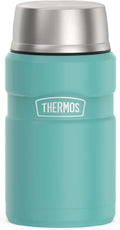 THERMOS Stainless King Vacuum-Insulated Food Jar, 24 Ounce, Matte Teal