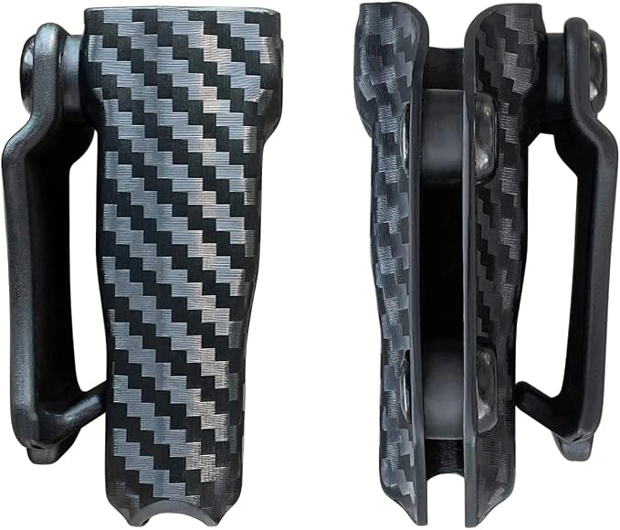 POLE.CRAFT IWB/OWB Magazine Holster Kydex - Mag Carrier Fits: 9mm .40 Double Stack / 9mm .40 Single Stack - P365 1911 Glock 19 19X 17 26 27 28 43 22 23 25 26 27 31 32 33 34 35 37 38 Glock43X .. Mag