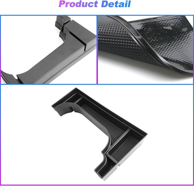 SXCY for 2024 2025 2026 Hyundai Kona EV Center Console Organizer for 2024-2026 Hyundai Kona EV Accessories Cupholder Oragnizer Tray for 2024-2026 Kona EV Console Organizer [Only Fit 24 25 26 Kona EV]