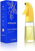 Oil Sprayer for Cooking, Olive Oil Sprayer Mister, Olive Oil Spray Bottle for Cooking, Salads, BBQs and More (Yellow)