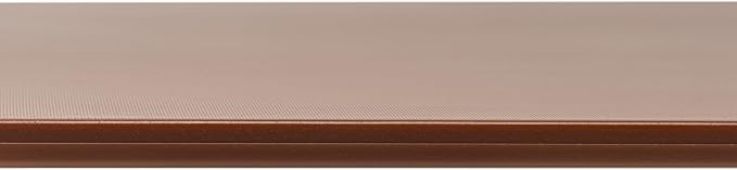Winco Heavy-Duty Plastic Cutting Board, 18" x 24" x 1/2", Brown (Set of 6)