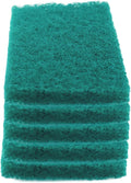 Heavy Duty Scour Pads, Non-Scratch Scrub Sponges, ULIFESTAR 5PCS Dish Scrubber Scouring Pads, Dual-Sided Reusable Household Scrub Pads for Dishes,Dish Cleaning Tool,Kitchen Scrubbers & Metal Grills