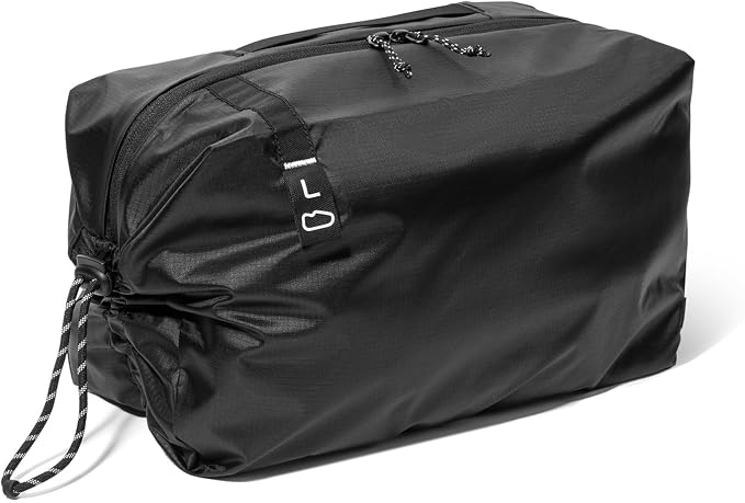tomtoc Shoe Bag for Travel Packing, Fits Up to US Men’s 13.5/Women’s 15 | Odor-resistant Packing Organizer Pouch for Backpack Luggage Suitcase, Travel Essentials Storage for Daily Gym Use, L 1Pack