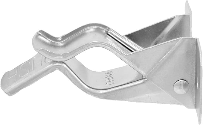 Heavy Duty Metal Gaint Spring Grip Clamp Tool Hanger Wall Orgainzer for Garage Closet Brooms and Mops Wall Mount Holder (Pack of 20)
