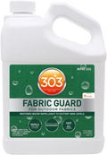 303 Products Fabric Guard – Water Repellent & Stain Shielding Fabric Spray, Safe for All Outdoor Upholstery, Easy to Use, Manufacturer Recommended, 1 Gallon, White