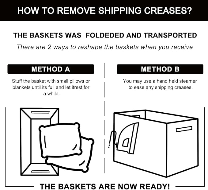 OIAHOMY 3 Pack Storage Baskets for Organizing, Woven Cotton Rope Basket for Shelves, Closet Organizer Bins with Handles, Rectangle Toy Organization, 13.78''×9.84''×5.5'', Grey & White