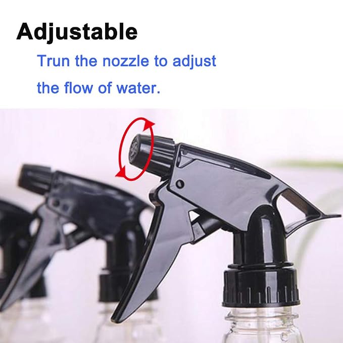 Avenoir Adjustable Mister Spray Bottle 250ml | Adjustable Nozzle for Fine or Strong Mist. Great for Hair, Plants, and Home Cleaning. Durable, Leak-Proof, Easy to Use