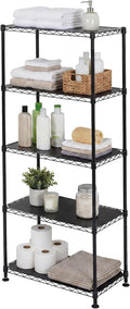 SafeRacks NSF 5-Tier Heavy Duty Steel Wire Shelves (24"x14"x60")