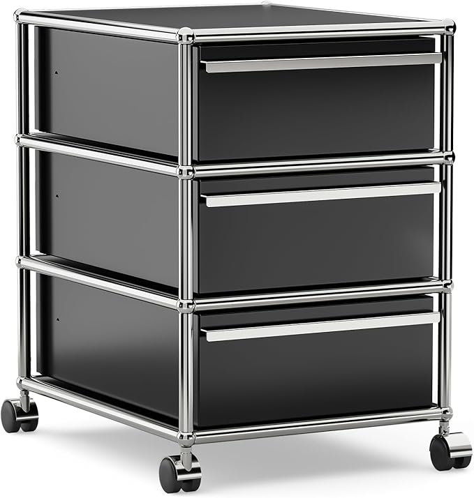 Modern Storage Cabinet Sideboard Versatile Free-Standing Organizer Cabinets for Home Office, Living Room, Bedroom, Kitchen, Garage