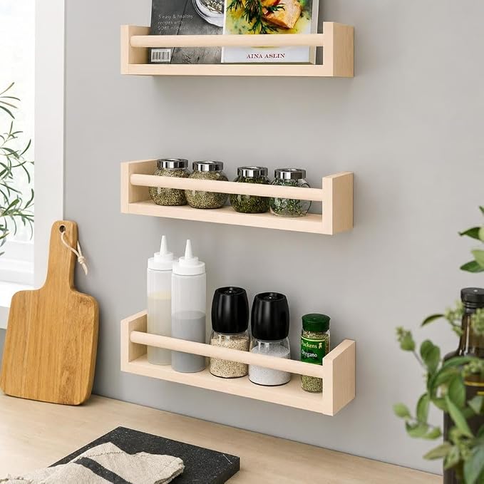 IKEA 400.701.85 Bekvam Spice Rack, Birch, Set of 4