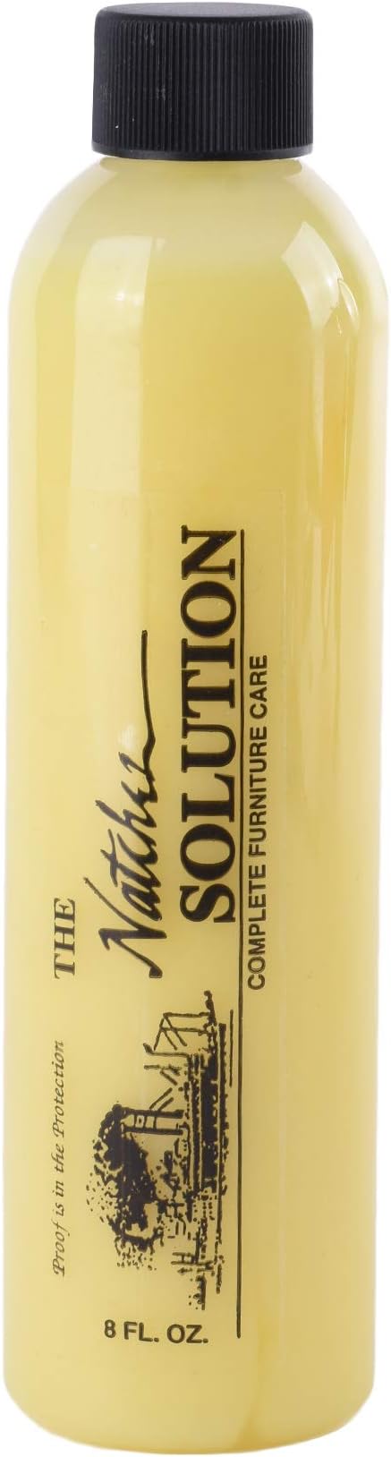 Natchez Solution Complete Furniture Care: All Natural Wood Cleaner and Polish- Replenishes and Restores Wooden Furniture (8 oz)