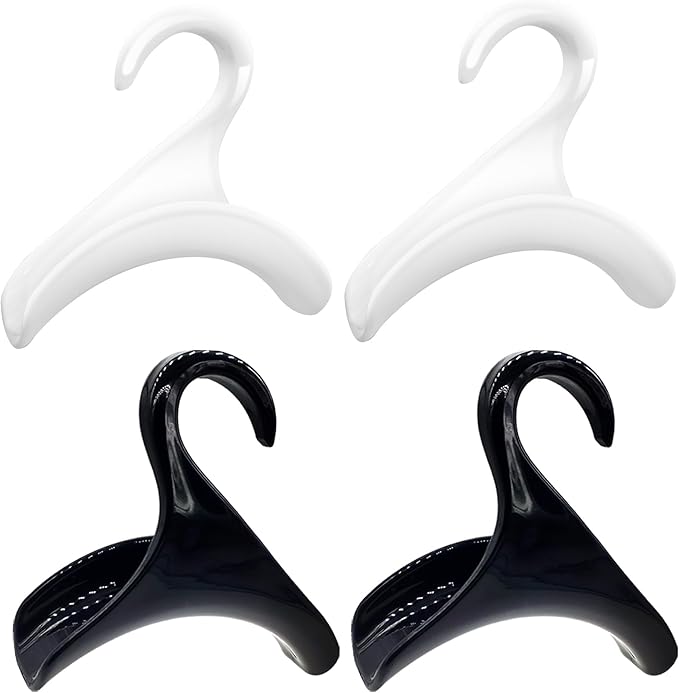Purse Hanger Closet, Bag Hanger 4PCS Purse Holder for Closet Backpack Hanger Hook for Organizer Storage Purses Tote Bag Backpacks Handbags