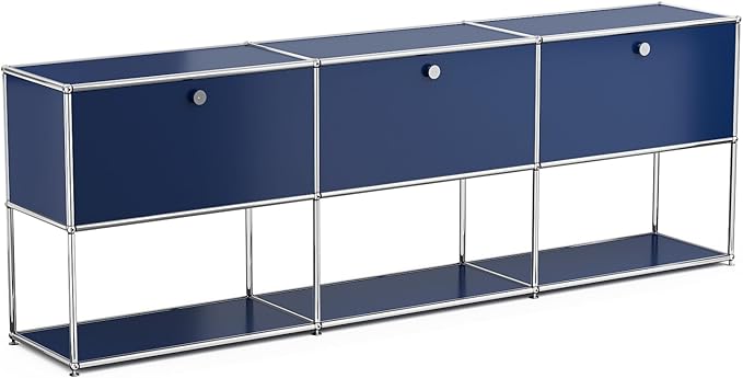 Modern Storage Cabinet Sideboard Versatile Free-Standing Organizer Cabinets for Home Office, Living Room, Bedroom, Kitchen, Garage