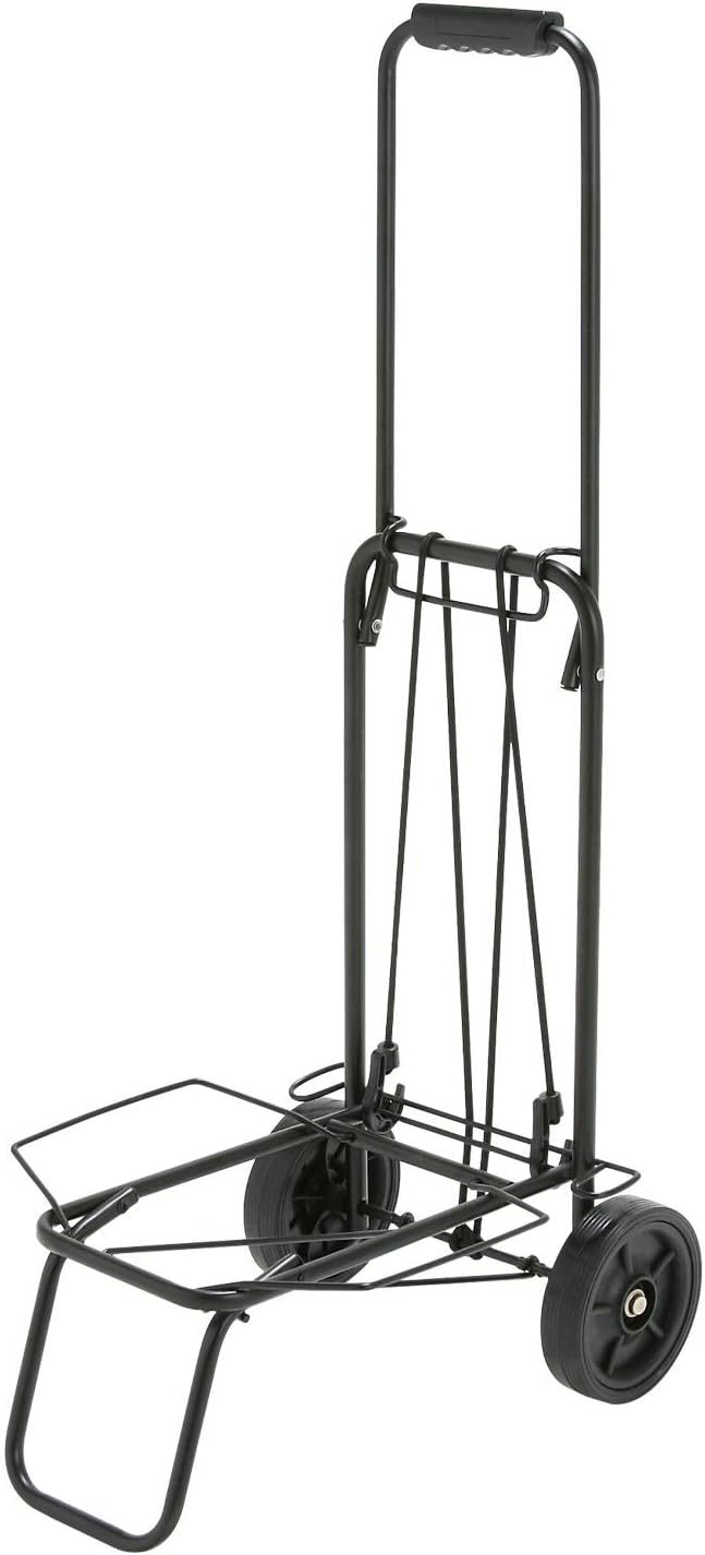 BUNDOK BD-335K Folding Carry Cart, with Elastic Cord, Load Capacity 88.2 lbs (40 kg)