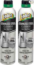 Endust Stainless Steel Cleaner, 2 Pack