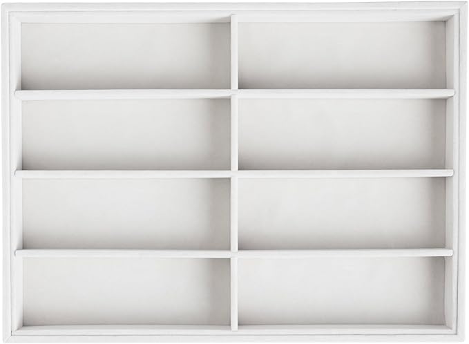 Frebeauty 8-Slot Sunglass Organizer,Velvet Sunglass Holder for Drawer | Vanity Glass Holder,Sunglass Case For Multiple Sunglass,Sunglass Tray,Glass Storage,Sunglass Box for Women,Eyeglass Organizer