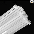14 Inch White Zip Ties, 60lb Tensile Strength, Weather Resistant Self-Locking Cable Ties for Outdoor Indoor, 150 Pack XINGKEDA