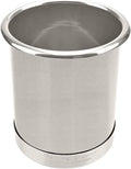 Docking Drawer 5" Stainless Steel Canister for Hot Tools, Capped Design, Safely Stow Styling Tools