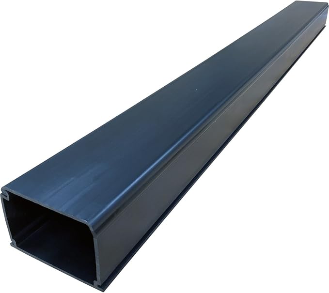 Electriduct XX-Large Latching Cable Raceway - 3" x 2" Channel Size - 1 Stick - 58" - Black