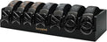 Belt Organizer, Black, 7 Compartments | Natural Bamboo Belt Storage Box, For Closet and Drawer, Belt Holder Case, For Belt and Tie , For Men & Women