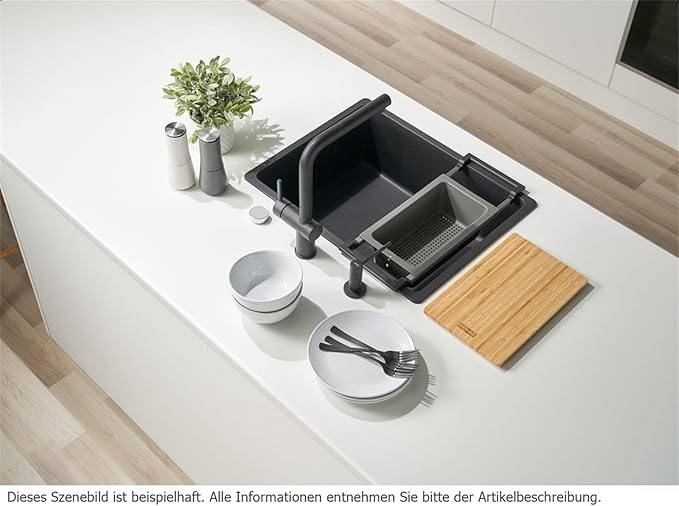 FRANKE All-In Universal Kitchen Sink Accessory System - AIUS100 , Gray