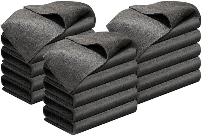Fliwos Thickened Magic Cleaning Cloth, 2026 Upgrade Reusable Streak Free Cleaning Cloths, Microfiber Cleaning Rags, Multipurpose Lint Free Glass Wiping Towels for Kitchen, Window, Cars (15, 12×16 in)