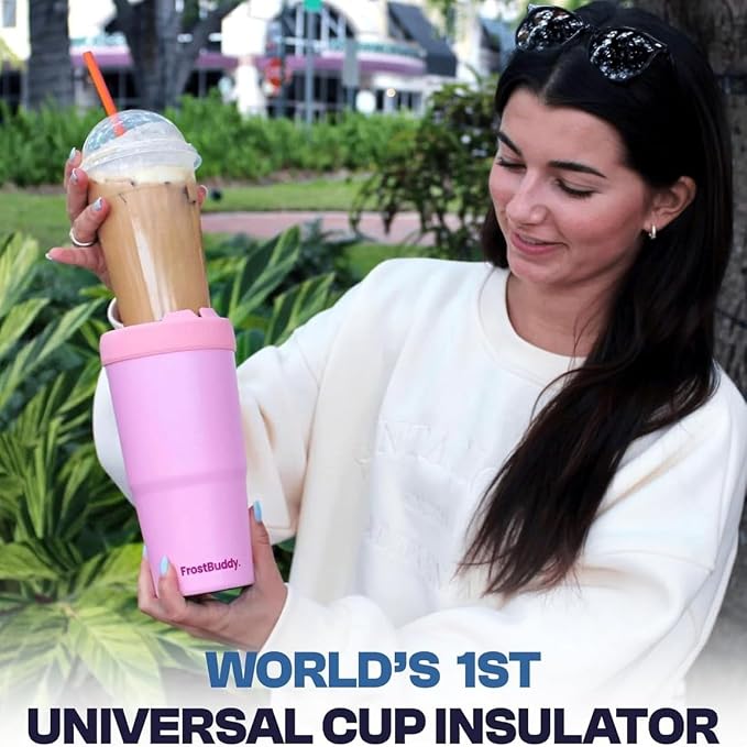 Frost Buddy Togo Buddy 30oz Tumbler - Insulated Stainless Steel (Rocky Top) | Double-wall vacuum insulated | Spill-proof flip lid | 18/8 premium stainless steel