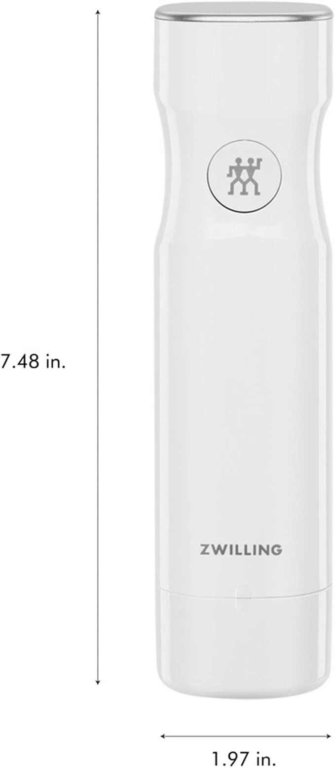 ZWILLING Fresh & Save 7-pc Vacuum Sealer Machine Starter Set, Sous Vide Bags, Meal prep, Airtight Food Storage Containers, Glass