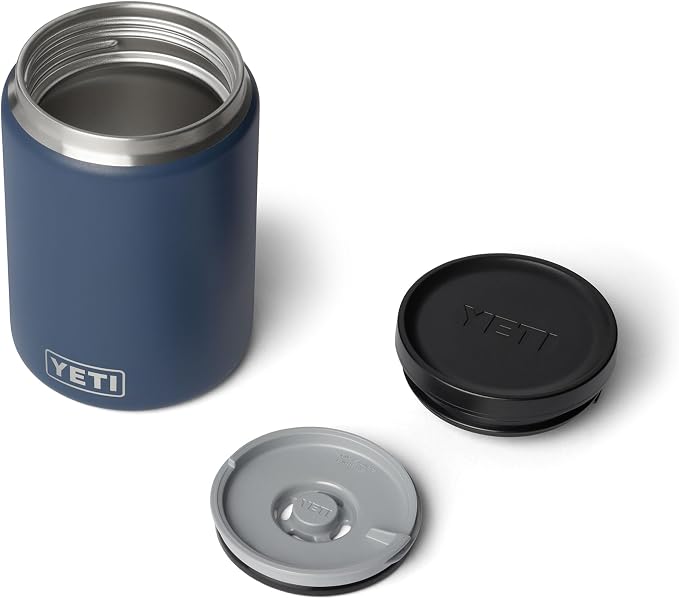 YETI Rambler 24 oz Food Jar, Vacuum Insulated, Stainless Steel, With Airtight Lid, Navy
