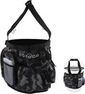 Fishing Bucket Organizer for 5 Gallon Bucket,Outdoor Ice-Fishing Tackle Bag with Bait Buckets Cover,Adjustable Buckle,Multi-Pockets for Fishing Gear & Accessories Storage