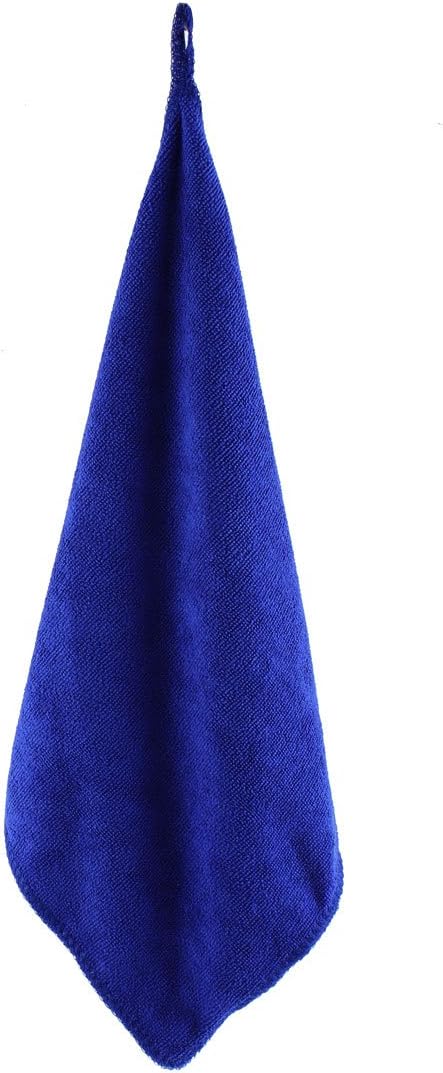 Ruilogod Microfiber Household Water Absorbent Drying Towel 30cm x 30cm Blue (id: 030 3cb 9f4 196 72b