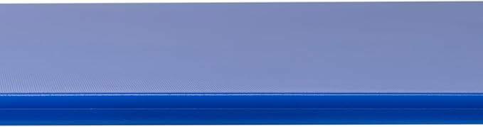 Winco Heavy-Duty Plastic Cutting Board, 18" x 24" x 1/2", Blue (Set of 6)