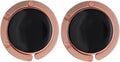 Bosketo Foldable Purse Hook Womens Bag Table Desk Hanger(Rose Gold 2Pack) | Purse Hook, Bag Organizer