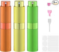 Fusupak Perfume Atomizer Travel Bottle Refillable: Cologne Sprayer Portable for Men - Mini Spray Empty for Refill - 8ml Small Size Green