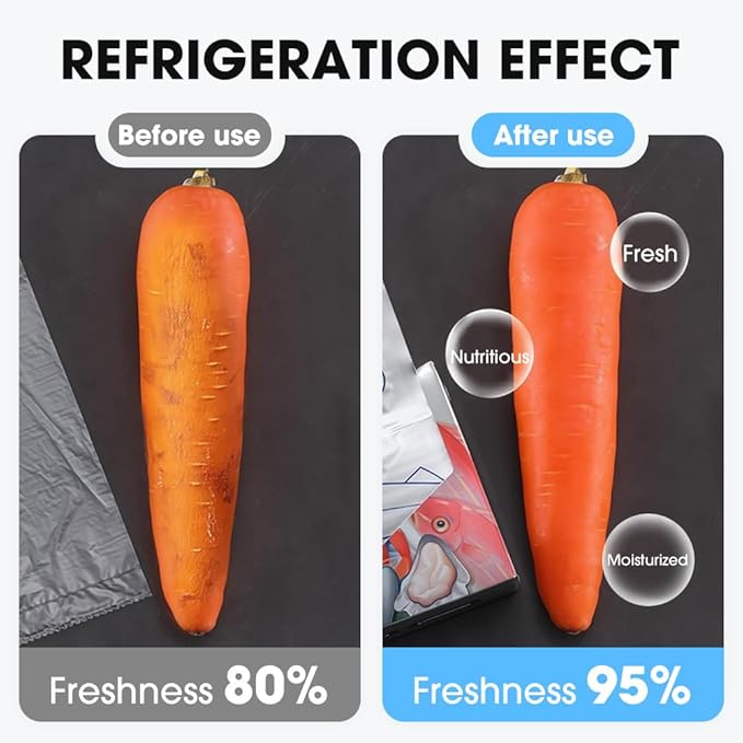 Reusable Aluminum Foil Sealable Storage Bags, Upgrade Reusable Food Storage and Preservation Slider Bags with a Stand-Up Bottom Design Preservations Bags for Kitchen (S(7.87 * 5.11in), 20pcs)