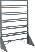 Quantum Storage Systems QRU-12S Solid Single Sided Rail Racks 12 Shelves 53" H x 36" W x 15" D