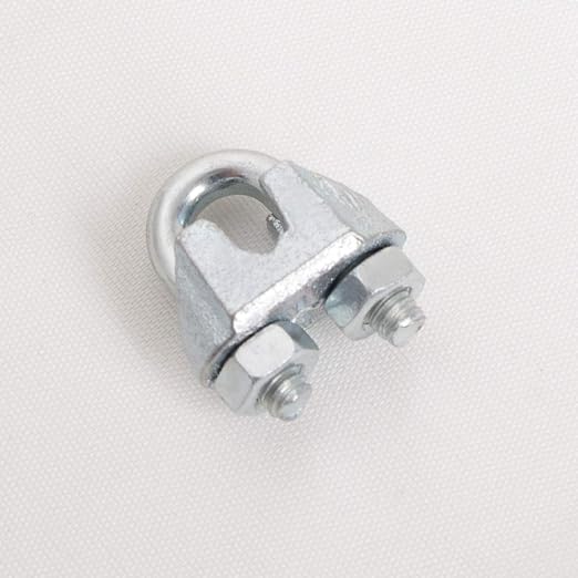 Wire Rope Clamp 5/16 inch 10 Pack Zinc Plated - Wire Rope Clip - Wire Cable Clamps