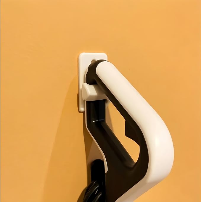 Steam Mop Wall Mount Holder Compatible with Shark SteamSpot S2001, Steam Cleaner Mop Storage Bracket Wall Hanger, Space Saving Mop Organizer for Home Cleaning Tools