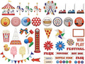 Seasonstorm Amusement Park Kawaii Aesthetic Happy Planner Diary Journal Stationery Scrapbooking Stickers Travel Art Supplies