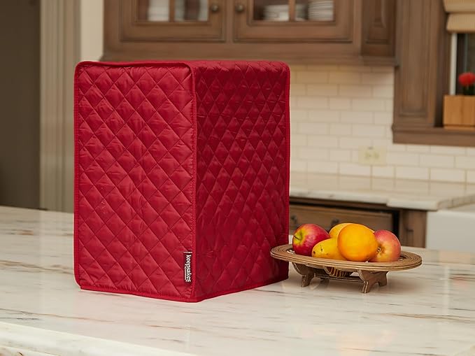 Covermates Keepsakes - Blender Cover - Dust Protection - Stain Resistant - Washable - Appliance Cover, Red