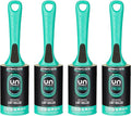 Evercare with Unstopables Fresh Scent All-Purpose Lint Roller, 4-Pack, 80 Layers Per Roller, Total 320 Sticky Sheets, Pet Hair & Lint Remover
