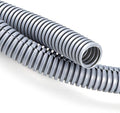 ZhiYo 20FT 3/8” Wire Loom Split Tubing Auto Wire Conduit Flexible Cover | High Temperature Heat Resistant -40F to 257F | Plastic Cover for Electrical Wires & Cables, Grey