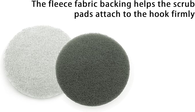 Heavy Duty Scour Pads, Non-Scratch Scrub Sponges, ULIFESTAR 5PCS Dish Scrubber Scouring Pads, Dual-Sided Reusable Household Scrub Pads for Dishes,Dish Cleaning Tool,Kitchen Scrubbers & Metal Grills
