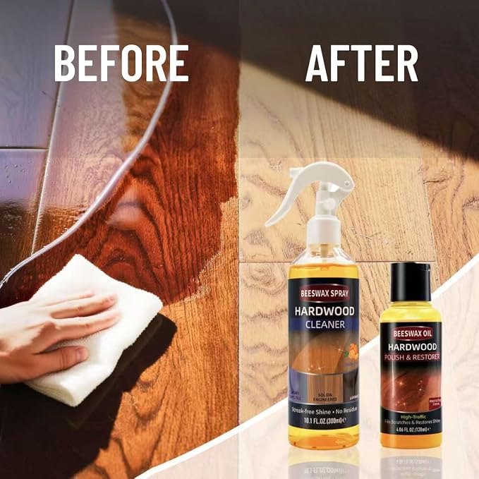 Beeswax Furniture Polish Cleaner Nourishing Wood Care Oil Spray